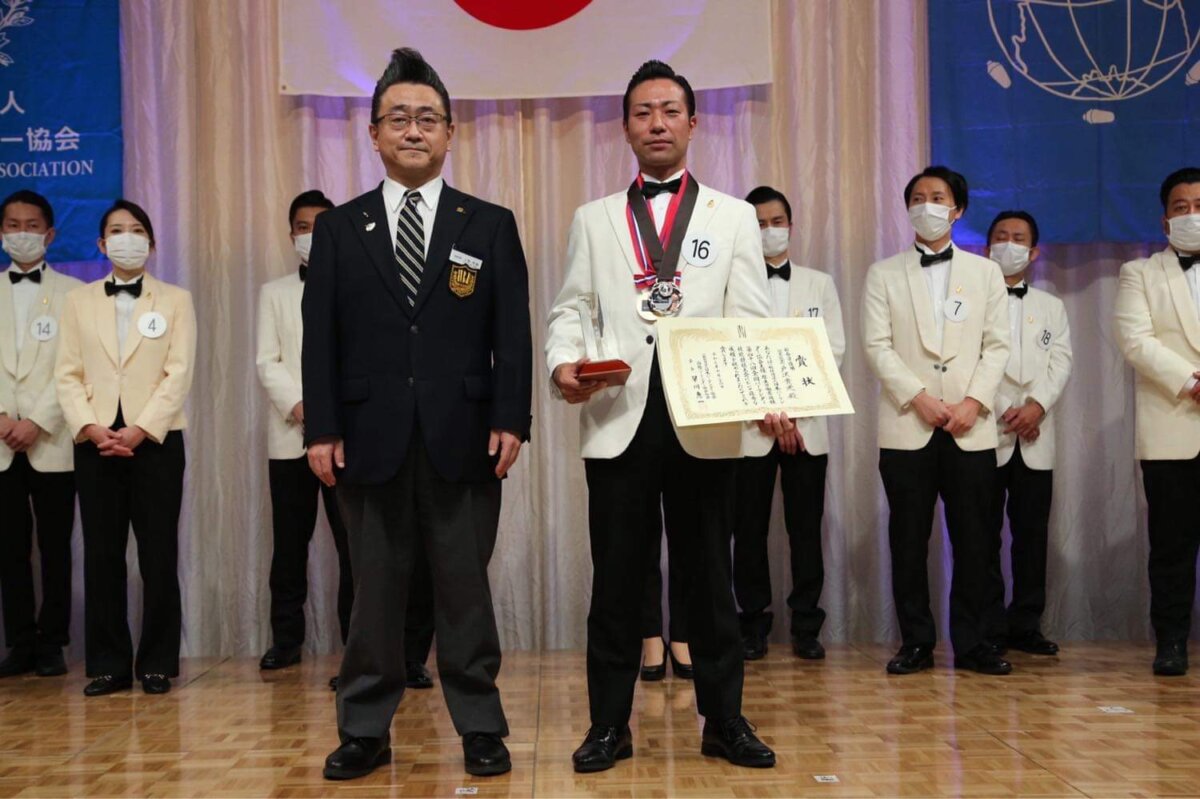 総合準優勝の戸沢選手